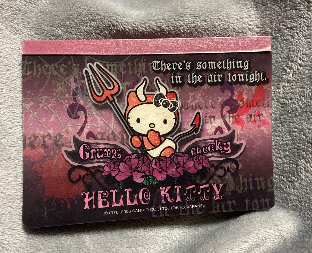 デビル ハローキティ メモ帳 キティちゃん レトロ レア
