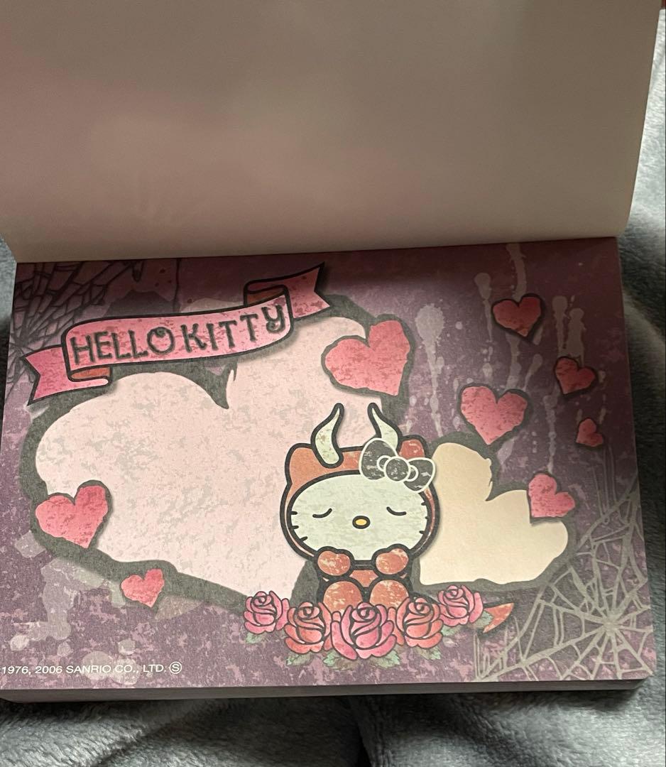 デビル ハローキティ メモ帳 キティちゃん レトロ レア