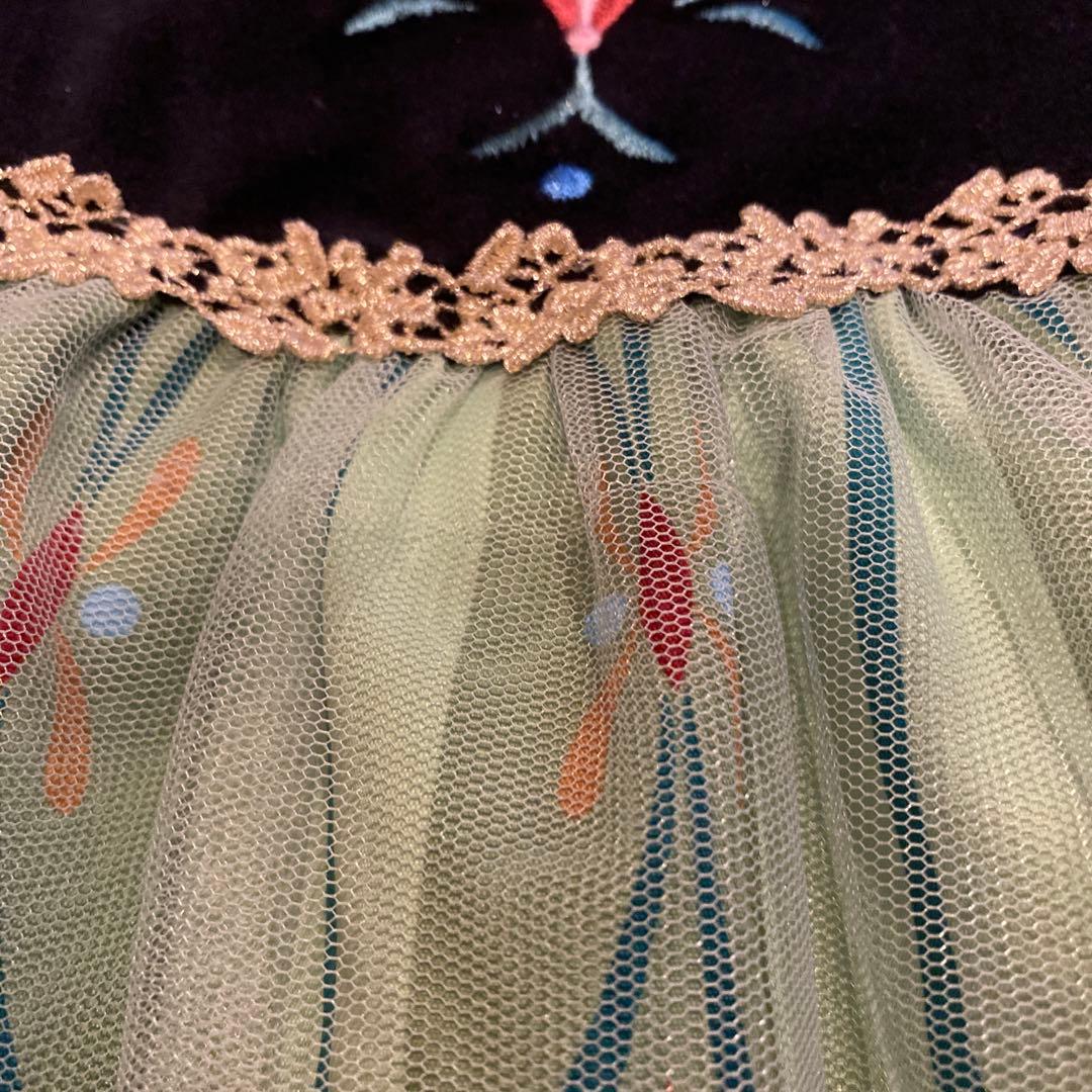 エニィファムキッズ　　アナ雪ワンピース　セット