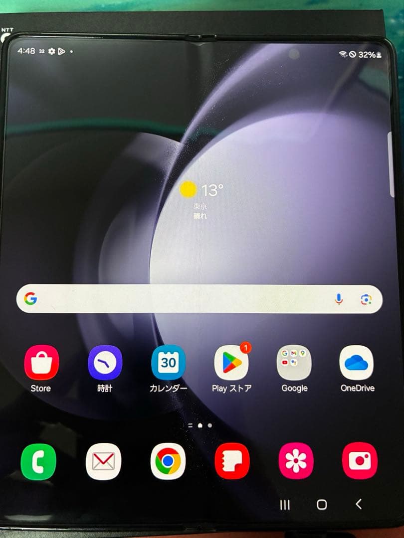 スマートフォン本体 Galaxy Z Fold5 256GB Black
