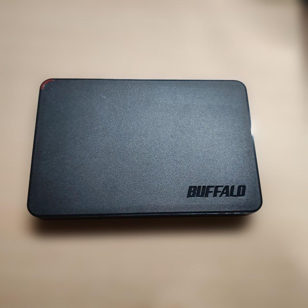 BUFFALO ポータブルHDD 2TB HD-PCFS2.0U3-BBA