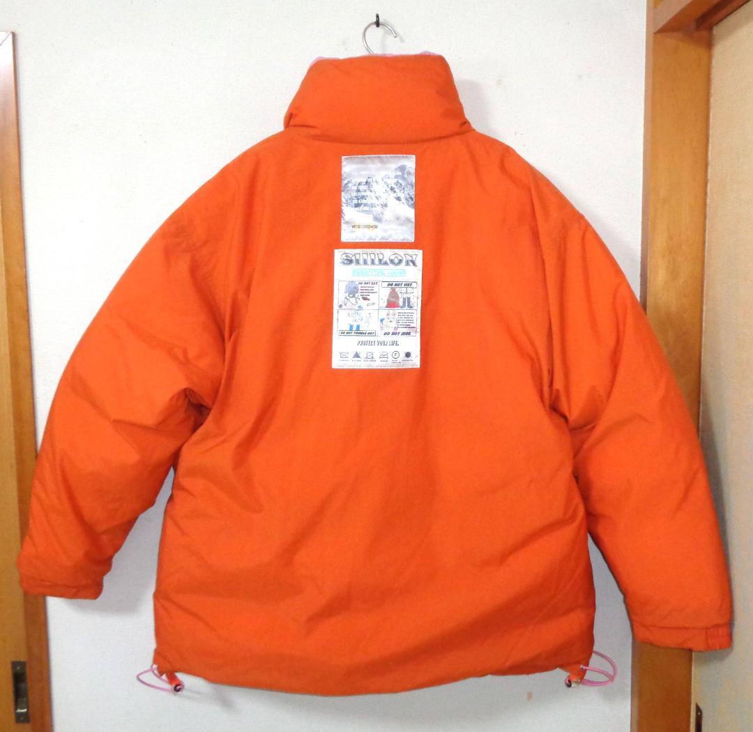 ジャケット・アウター SIIILON Reversible down JKT pink&orange