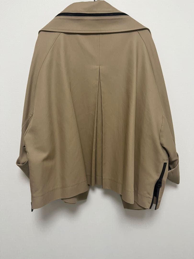 FORFORMO ベージュ ダブルブレスト モッズコート