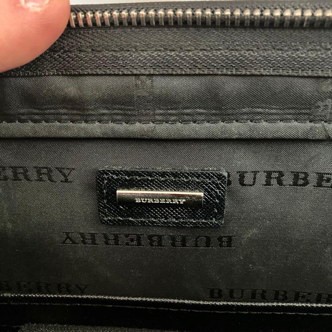BURBERRY バーバリー 本革 レザー ブリーフケース ビジネスバッグ