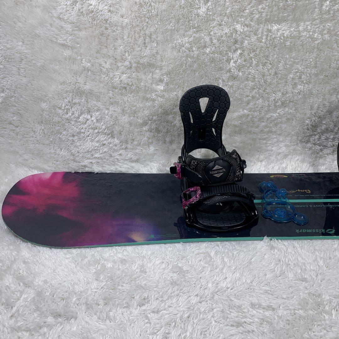 【美品】Kissmark Fairy 137 ビンディング付 レディース