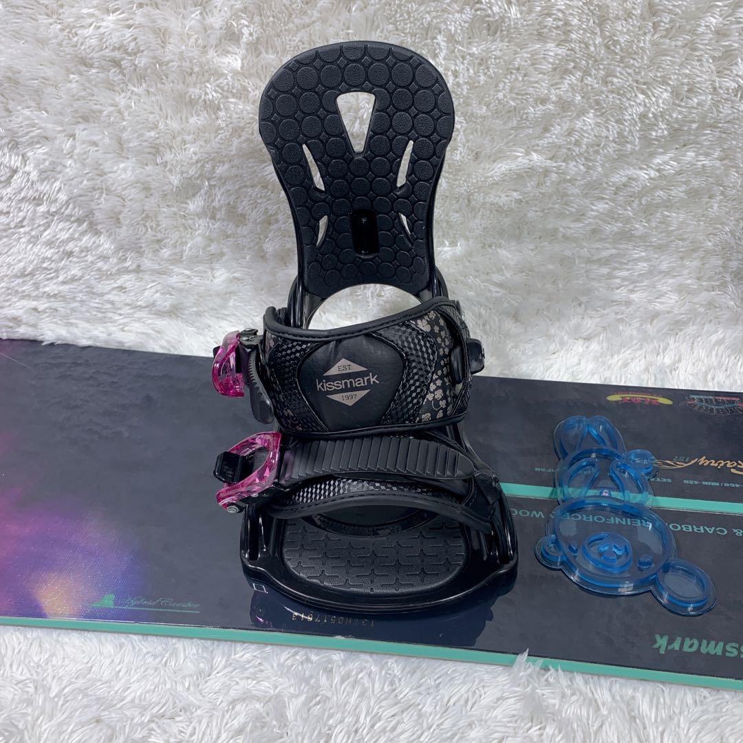 【美品】Kissmark Fairy 137 ビンディング付 レディース