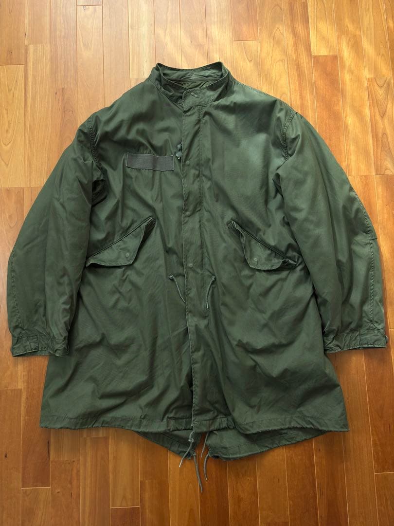 実物 USED米軍 M-65フィッシュテール シェルライナー