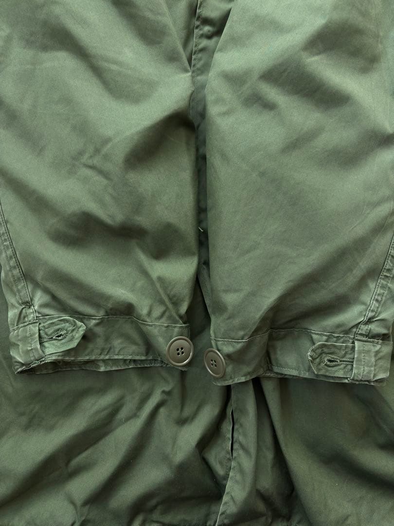 実物 USED米軍 M-65フィッシュテール シェルライナー