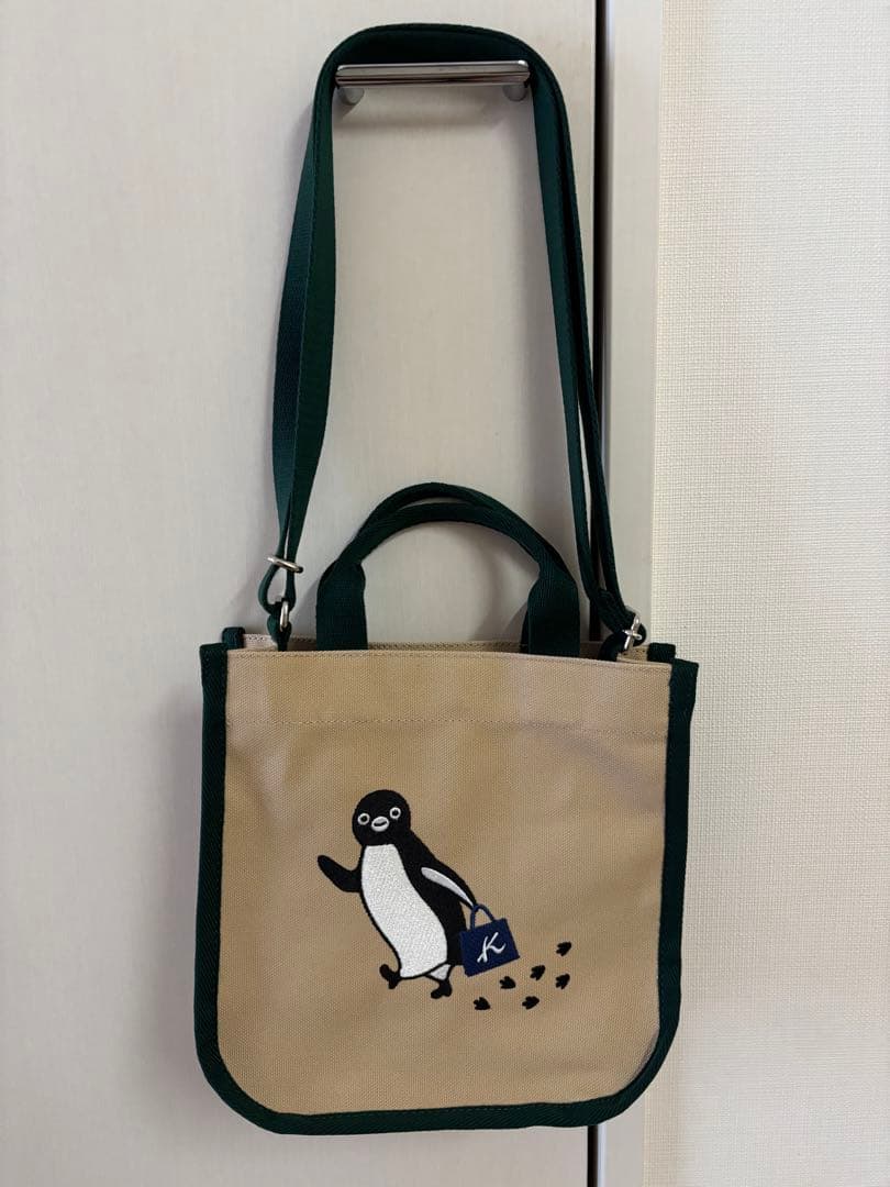 suica×キタムラのコラボペンギン刺繍トートバッグ