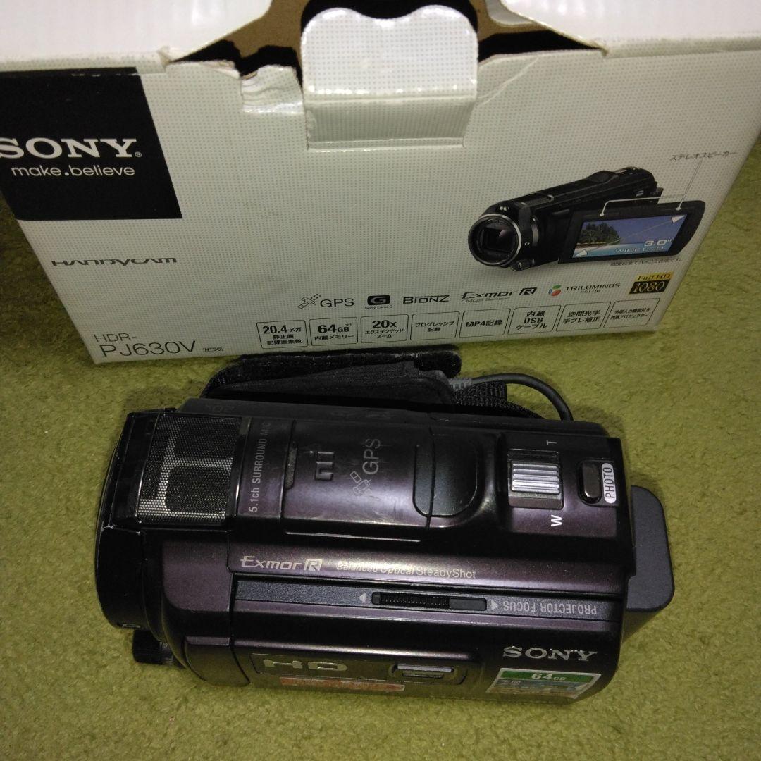 SONY PJ630V ビデオカメラ 本体 箱あり 動作品