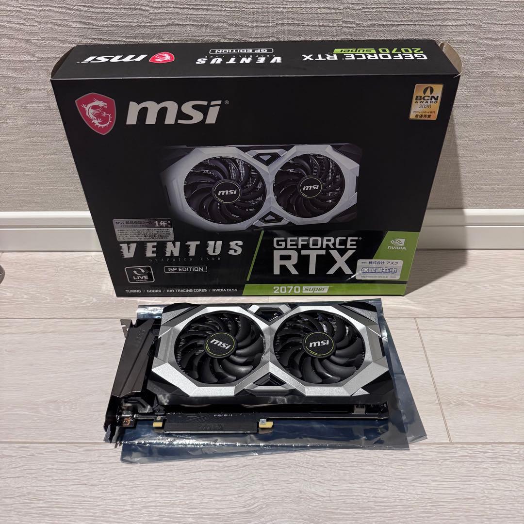 【美品】MSI RTX 2070 SUPER VENTUS OC