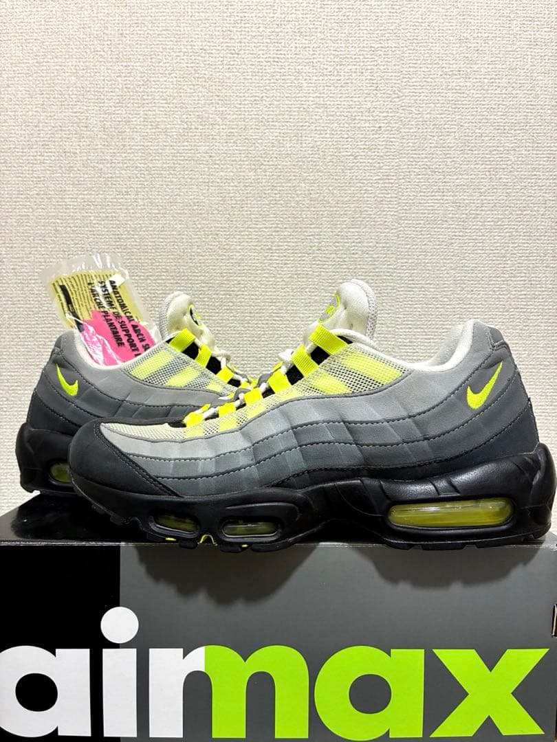 NIKE AIRMAX95 OG 2020イエローグラデーション27.5㎝