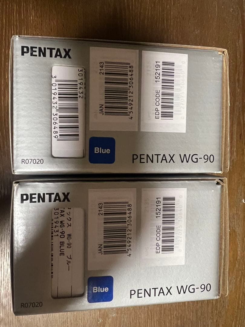 RICOH リコー Pentax WG-90 ブルー【新品未使用】　2台