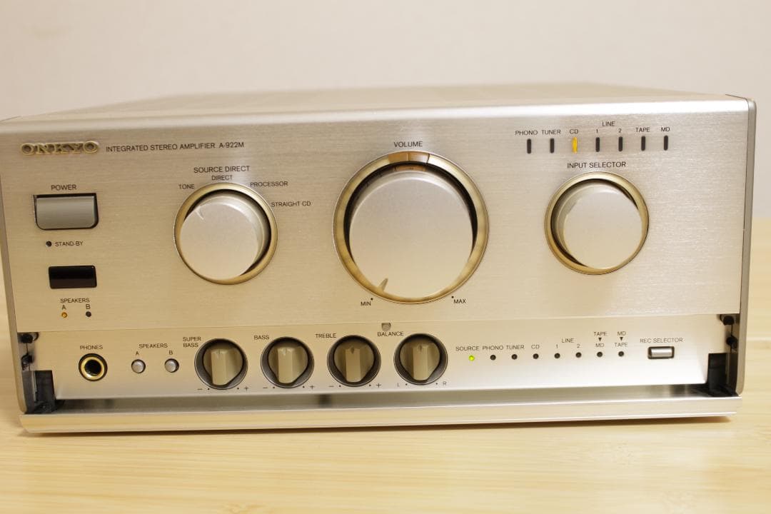 【ONKYO】A-922M ステレオアンプ INTEC 275