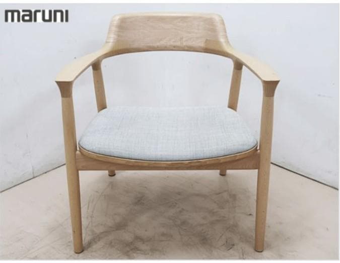 【美品】マルニ木工 ヒロシマ HIROSHIMA ラウンジチェア 24万 ③