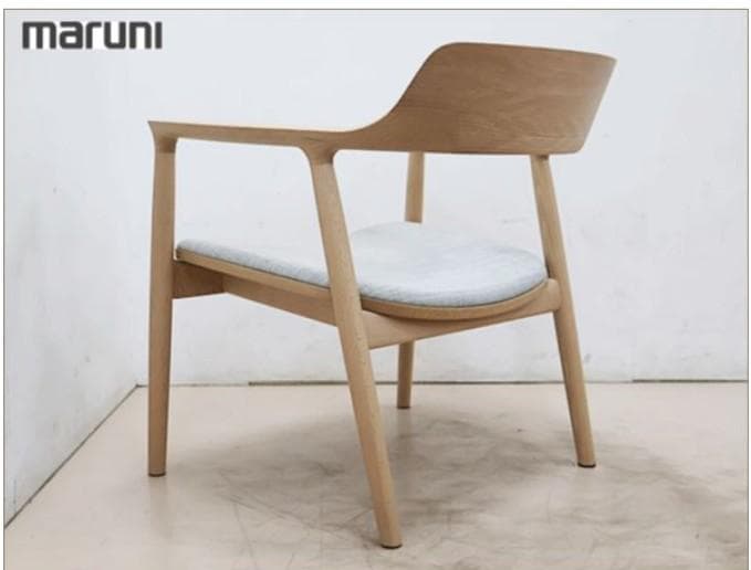 【美品】マルニ木工 ヒロシマ HIROSHIMA ラウンジチェア 24万 ③