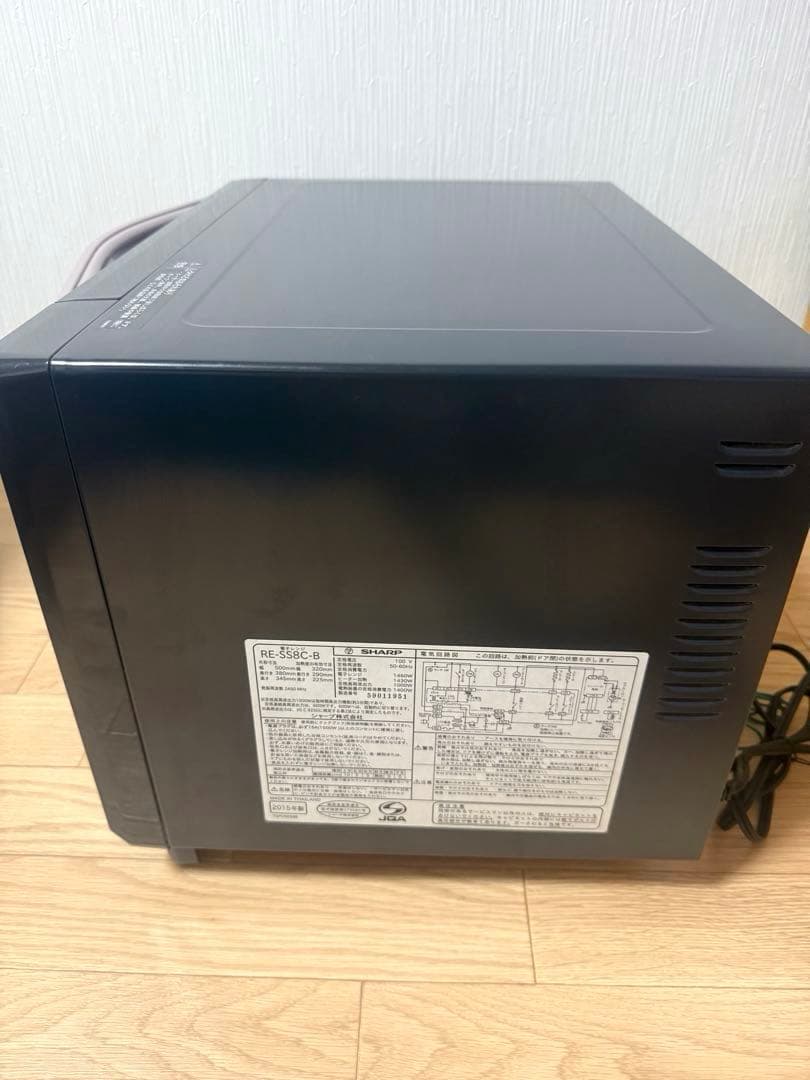 SHARP オーブンレンジ RE-SS8C-B 2015年製 1000w