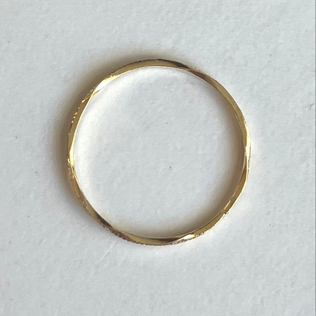 K18 18金　11号　リング　1