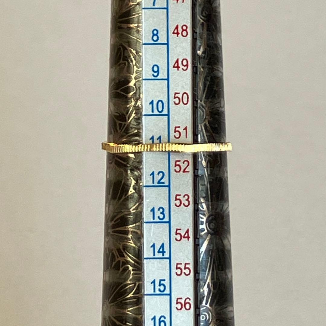 K18 18金　11号　リング　1