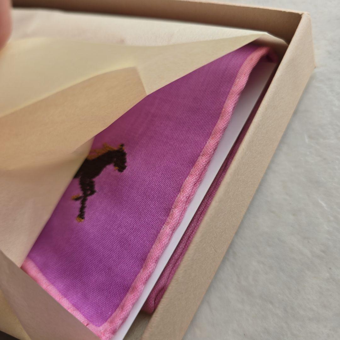 クラシクスザスモールラグジュアリーハンカチ6点セット(馬、蹄鉄モチーフ)