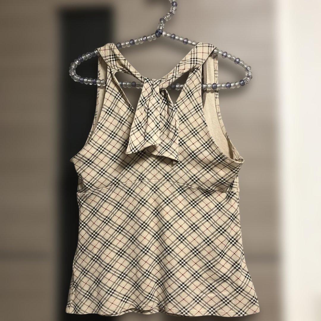 BURBERRY BLUE LABEL キャミソール　ノバチェック38