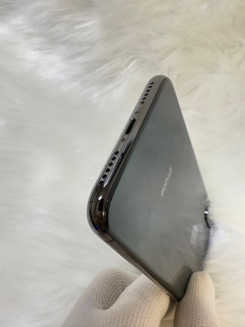 iPhone X 256GB ブラック 国内版 SIMフリー バッテリー 91％