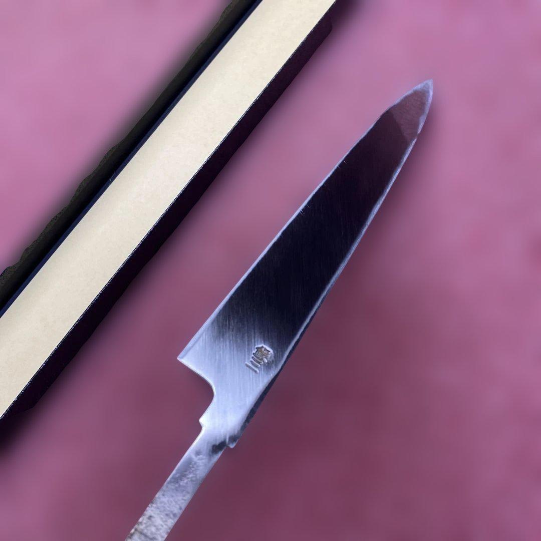 銀三　柳刃包丁　240㎜ 8寸 柄無し