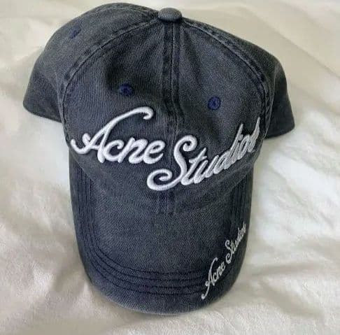 acne studios キャップ logo ball cap