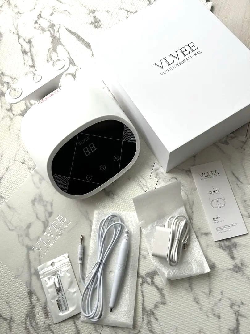 VLVEE 美容器 デジタル表示 シミケア機器 低周波 シミ取り機