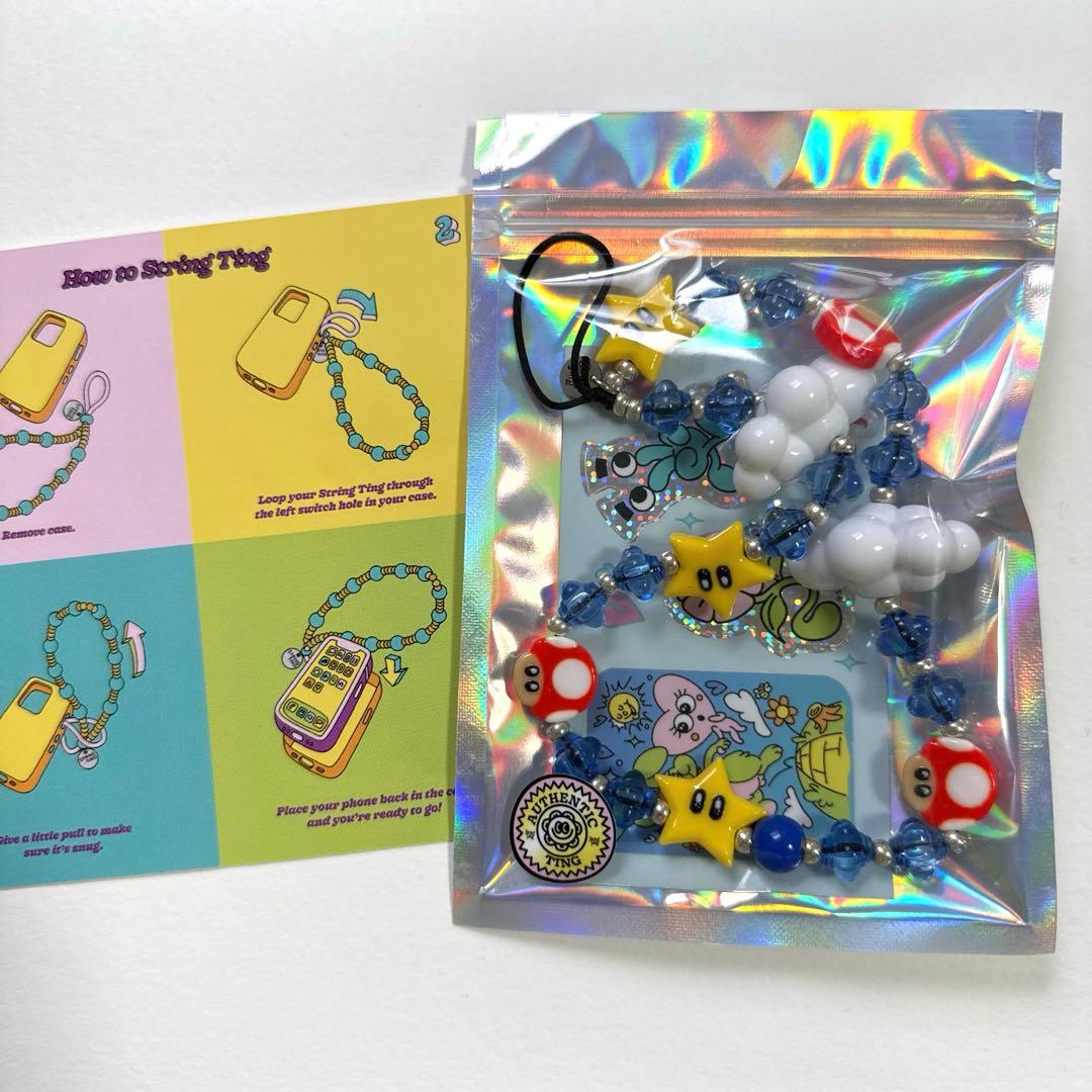 String Ting★ロゴ入り正規品 ITSSSAMEEEEマホストラップ