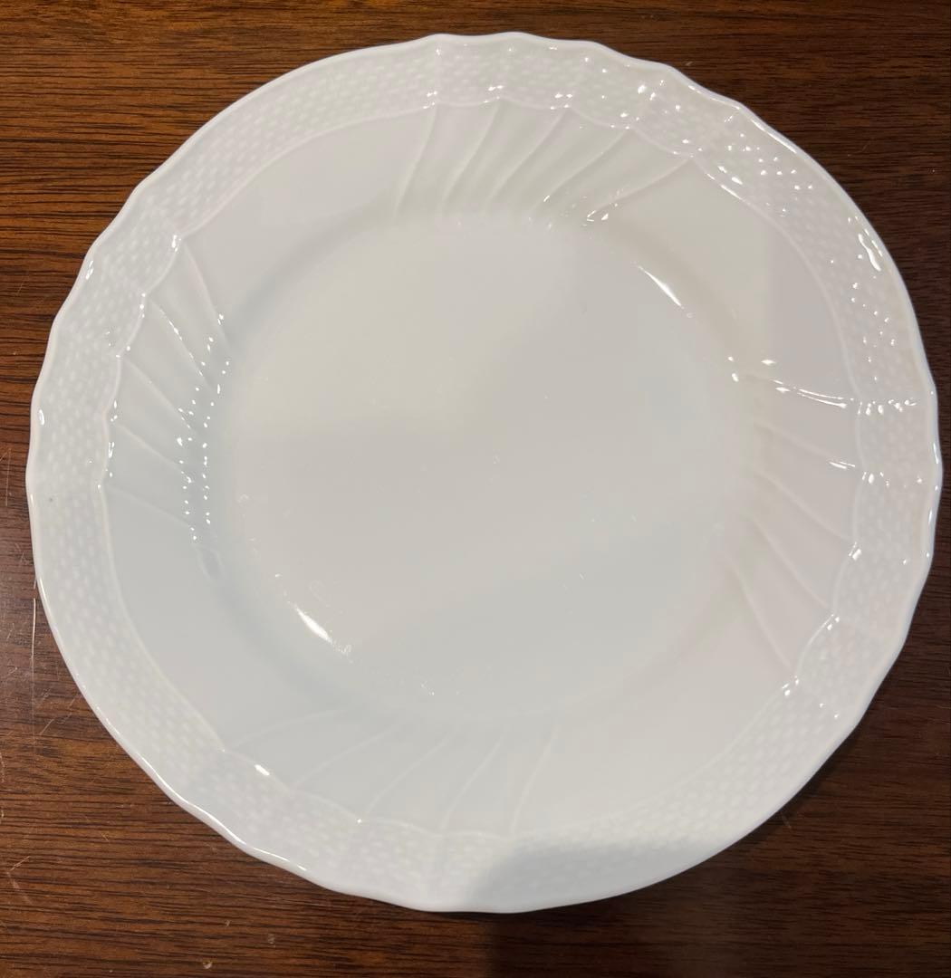 リチャードジノリ　ベッキオホワイト　プレート　17cm 5枚