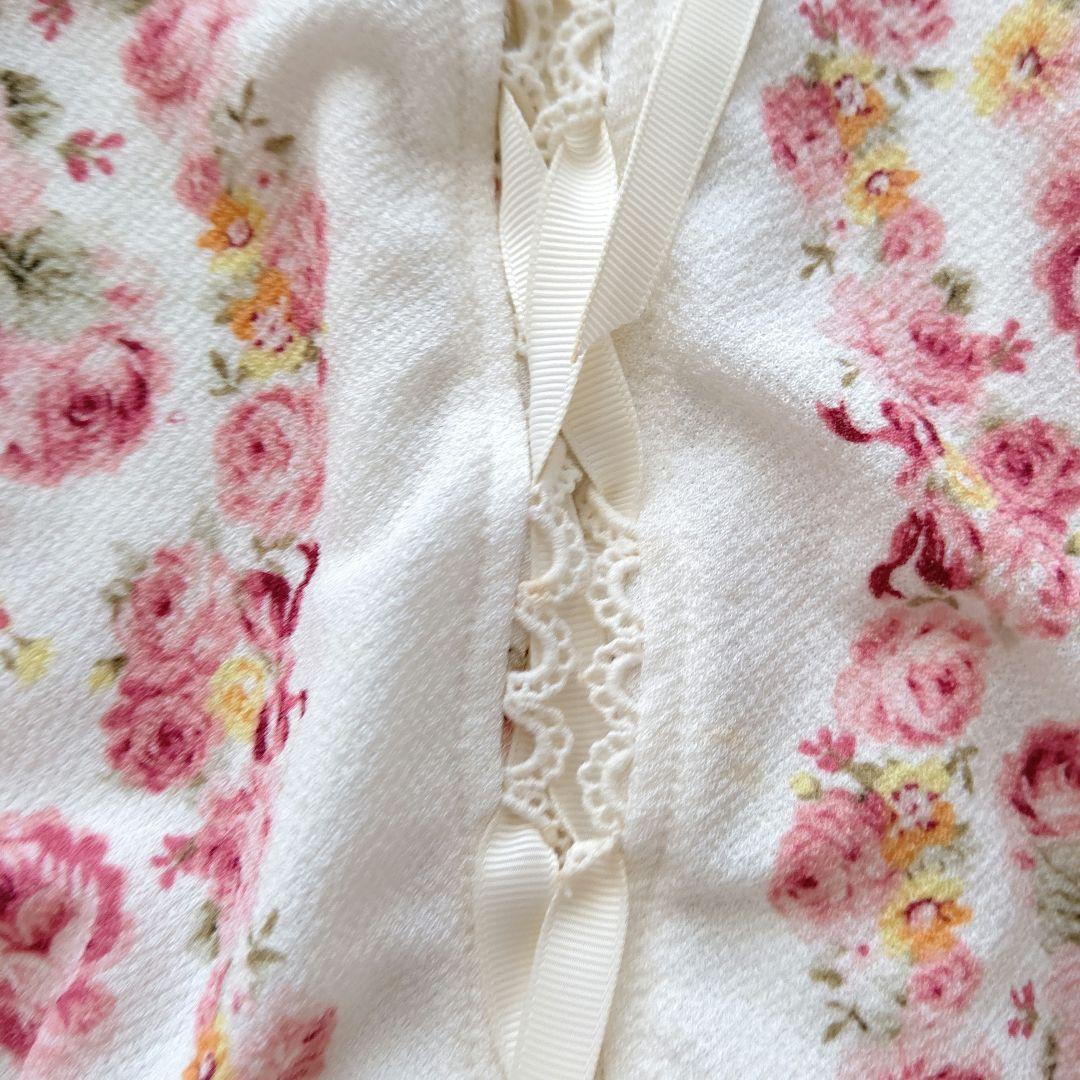 LIZ LISA フラワープリント オフショルダー