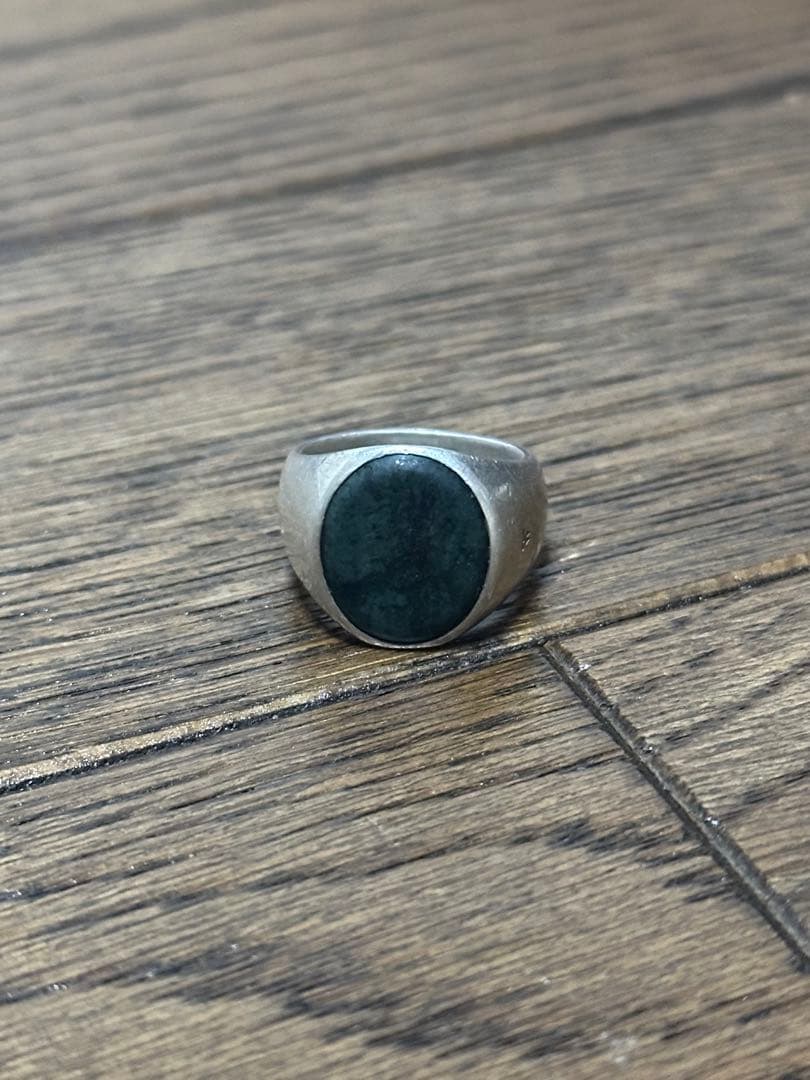 希少　tom wood トムウッド　ピンキーリング　グリーン