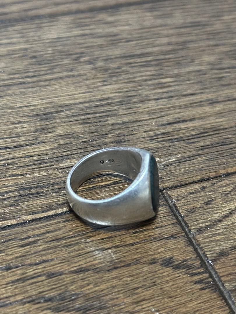 希少　tom wood トムウッド　ピンキーリング　グリーン