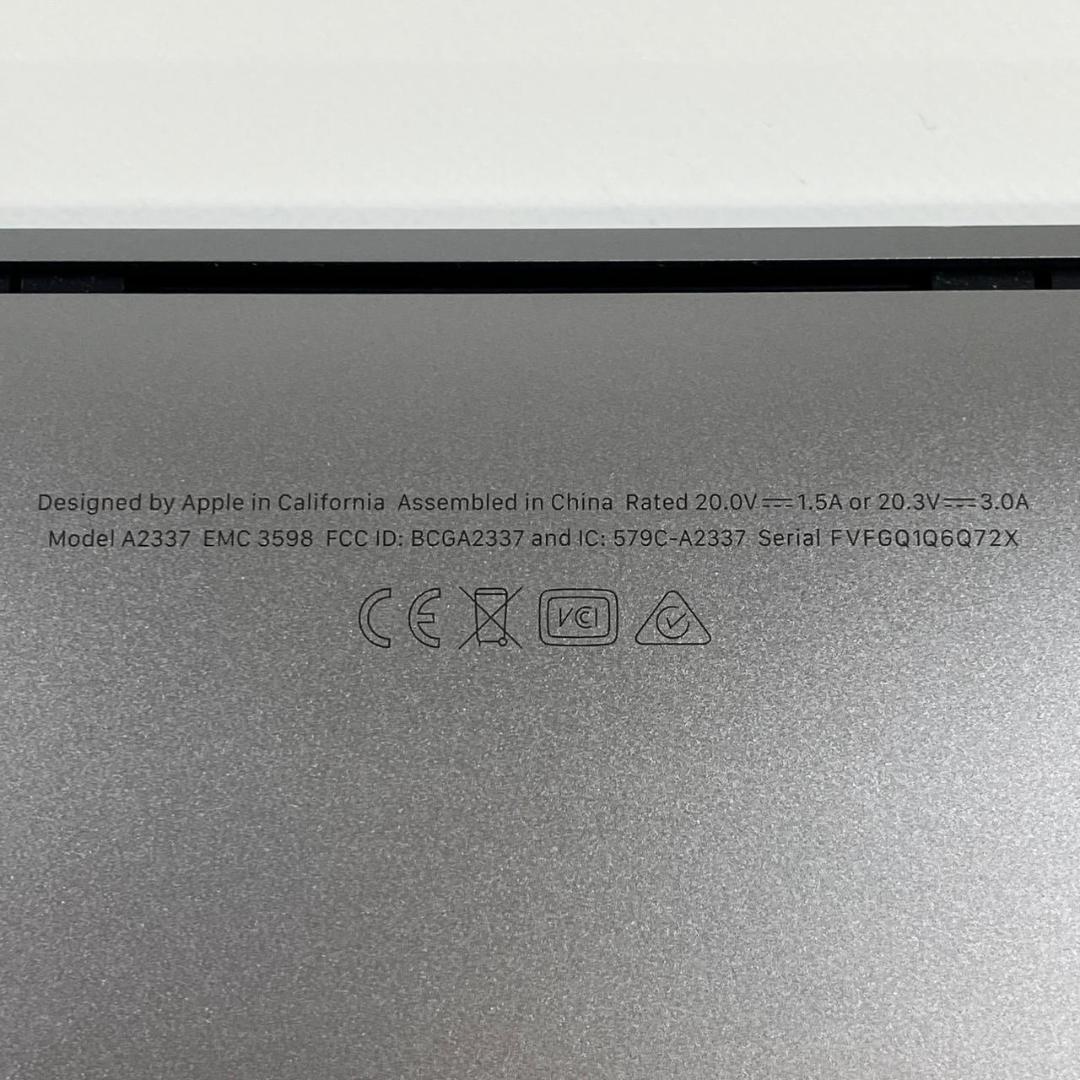 【良品】MacBook Air 13インチ 2020 M1 16GB 1TB