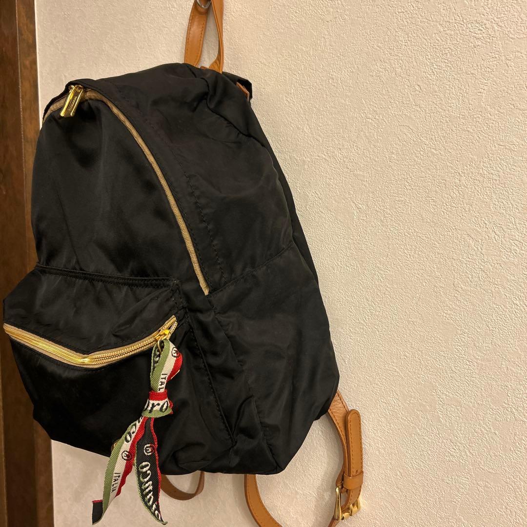 オロビアンコ　黒のリュック・バックパック