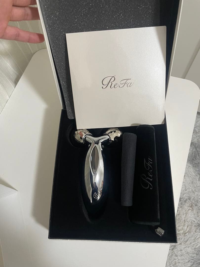 ReFa 美顔ローラー シルバー ブラック