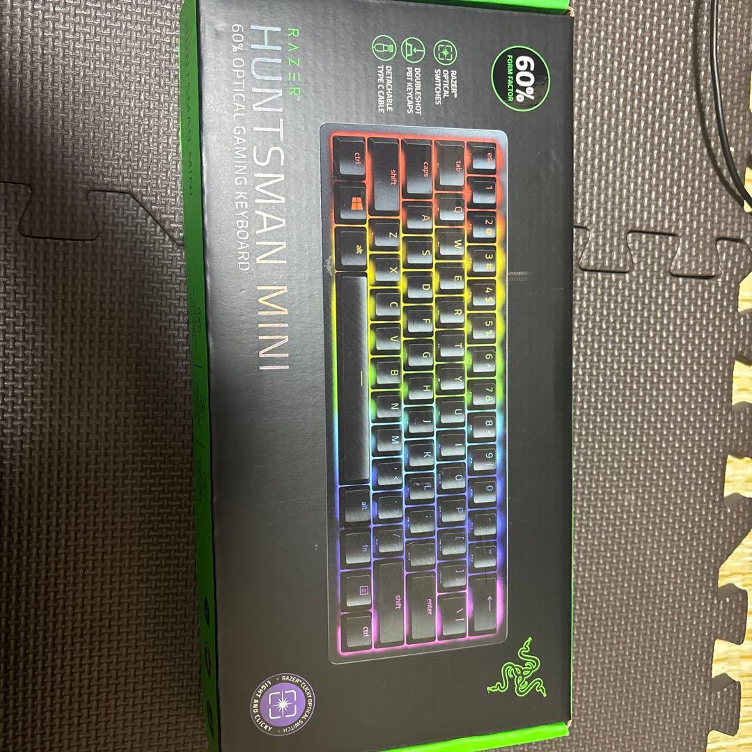 キーボード razer huntsman mini formfactor60%