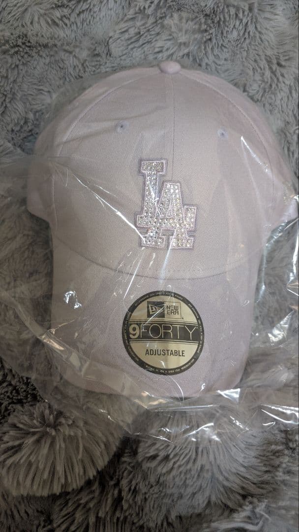 新品9FORTY Rhinestone ロサンゼルス・ドジャース ラベンダー