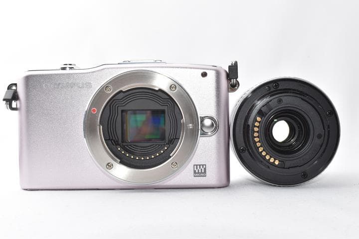 OLYMPUS PEN E-PM1 ピンクレンズキット sdカード付き