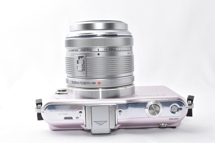 OLYMPUS PEN E-PM1 ピンクレンズキット sdカード付き
