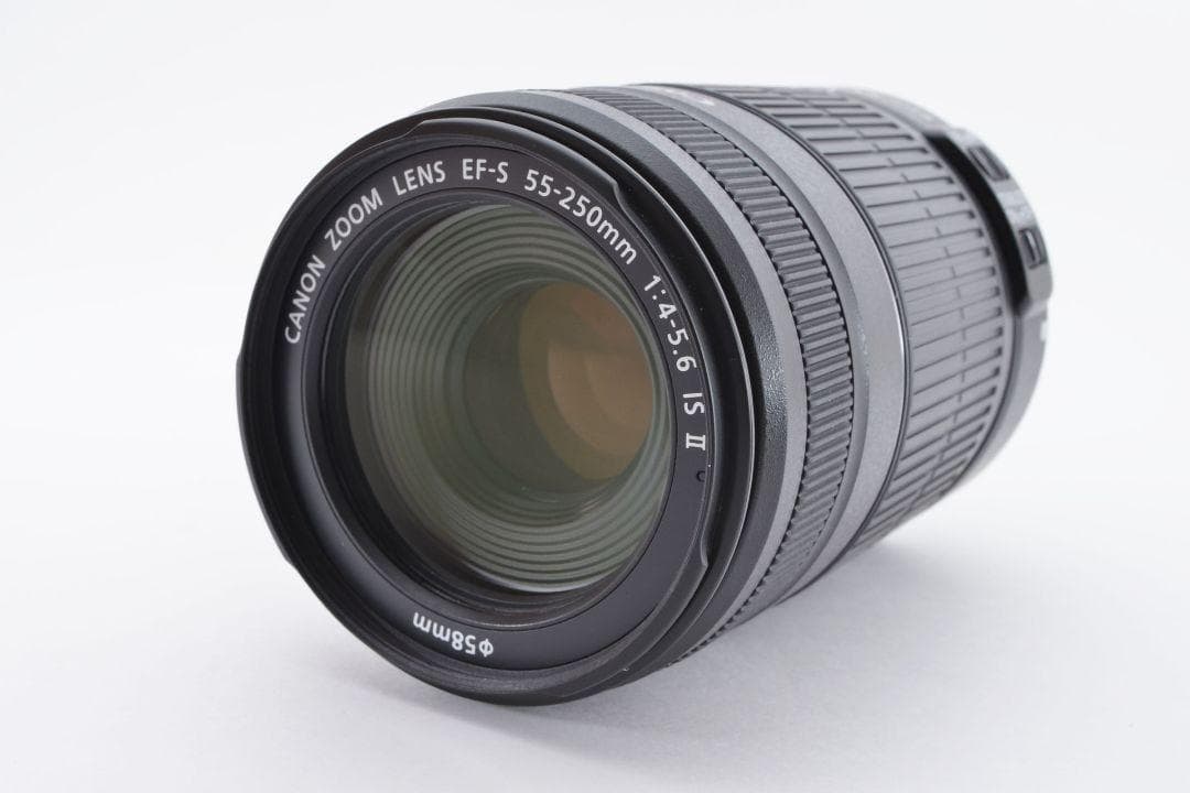 【ほぼ新品】 キャノン EF-S 55-250mm IS II 手ブレ補正