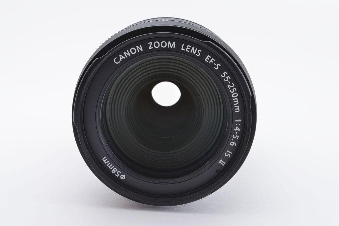 【ほぼ新品】 キャノン EF-S 55-250mm IS II 手ブレ補正
