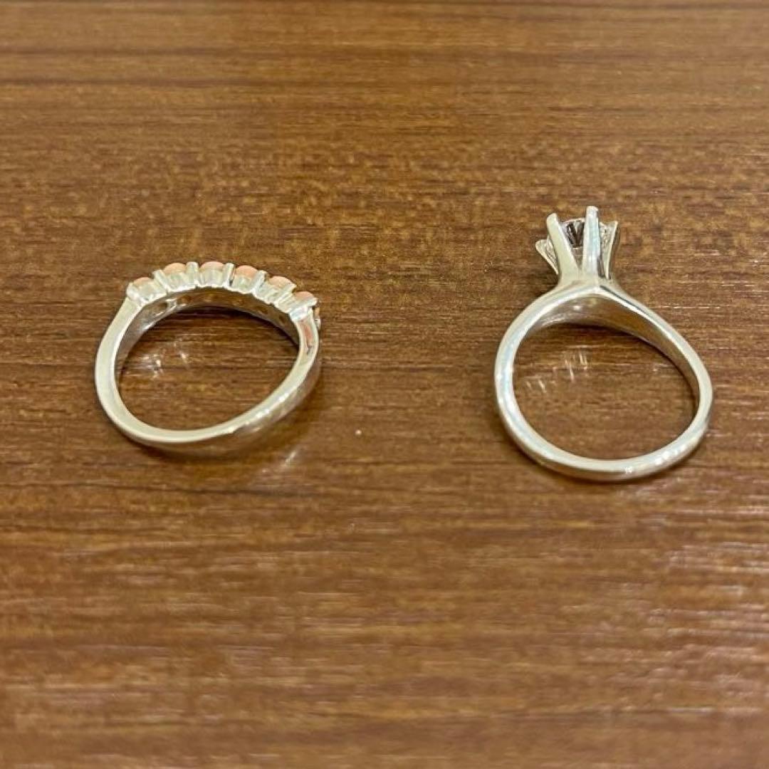 オハナ✨e.m. 女の一生リング クリソプレーズ クリーニング済