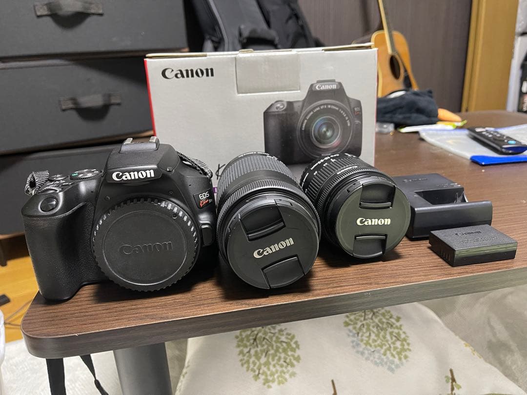 Canon EOS KISS X10 Wズームキット BK