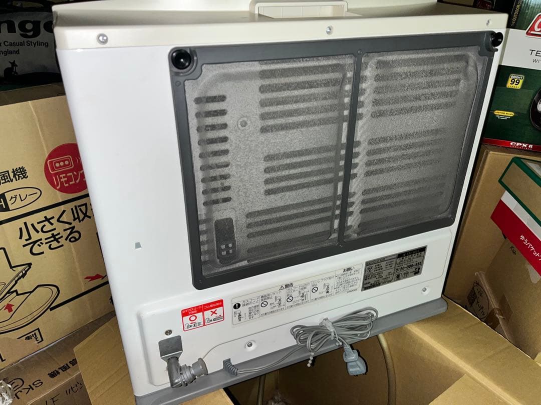 o*0様 ガスファンヒーター コンパクト NORITZ製/都市ガスGFH-400