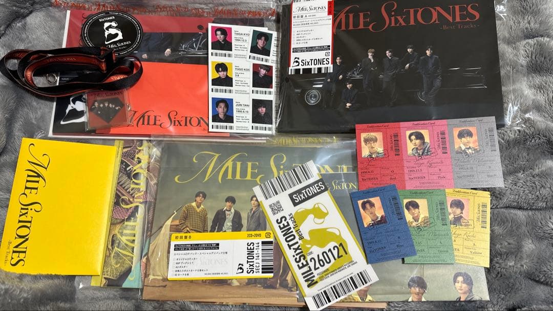 SixTONES ベストアルバムMILESixTONES DVD 初回盤A B