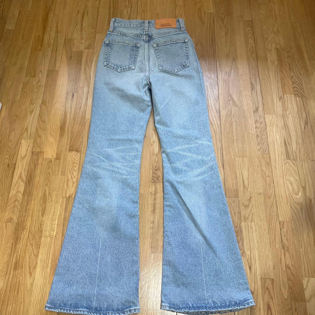 MOUSSY フレアデニムパンツ サイズ22