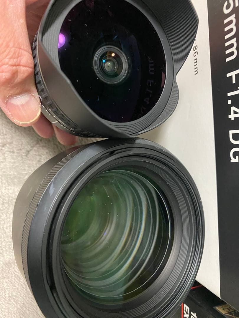 NikoD750一眼レフカメラ本体&Sigma85mm15mmレンズ2本セット