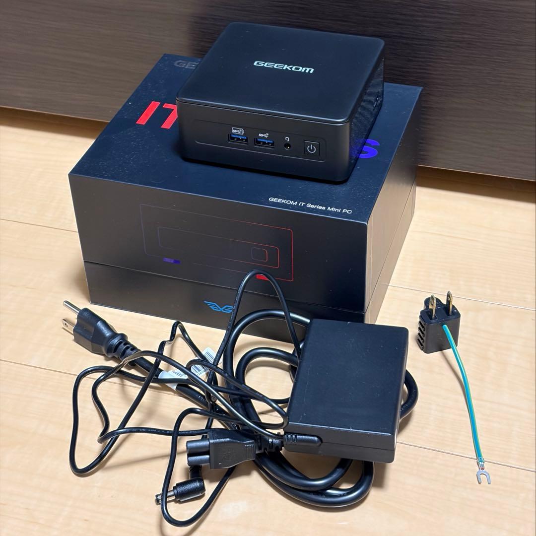 GEEKOM IT15 ミニPC 小型PC 美品
